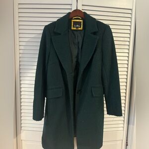 Sam Edelman Dark Green Wool Coat